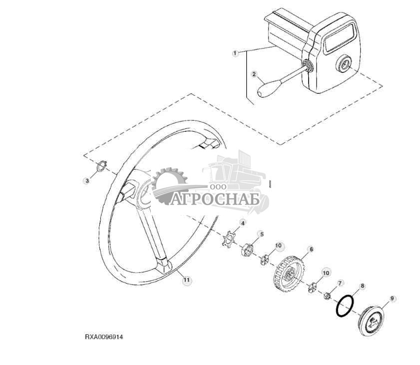 Рулевое колесо 